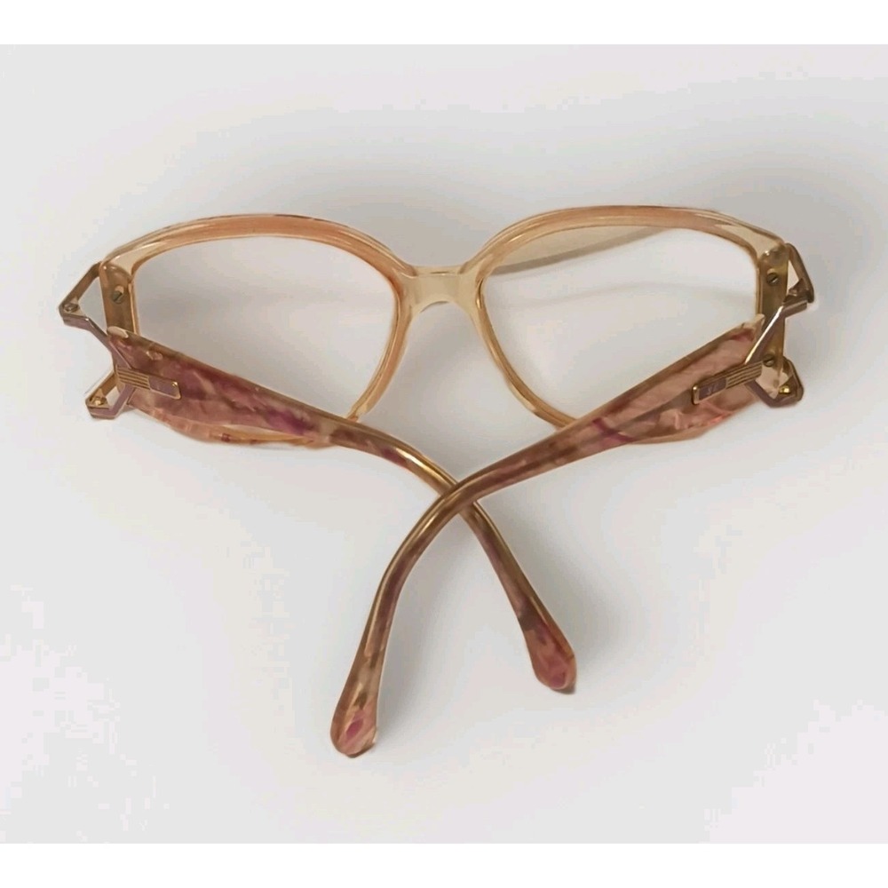 SL Gold & Marble Pink Vintage Eyeglass - Picture 11 of 12